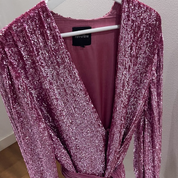 Retrofete GABRIELLE SEQUIN ROBE - Picture 12 of 16